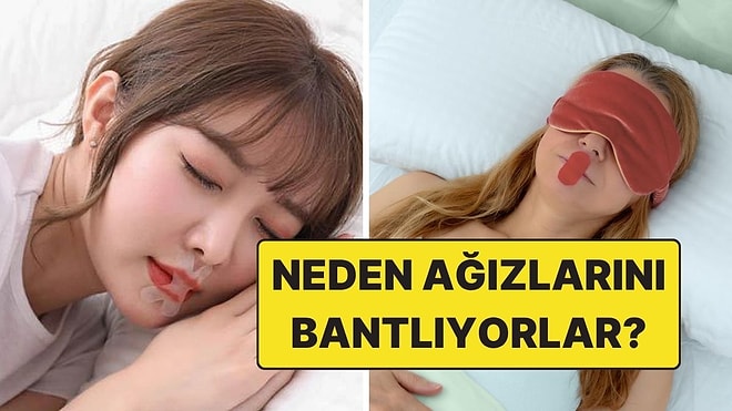 Koreliler Uyurken Ağızlarını Meğerse Bu Yüzden Bantlıyormuş