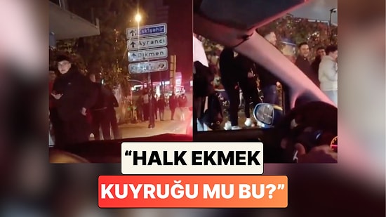 Bir Vatandaş Kızılay Tabelası Önünde Fotoğraf Çekilmek İçin Bekleyen Gençlerle Dalga Geçti