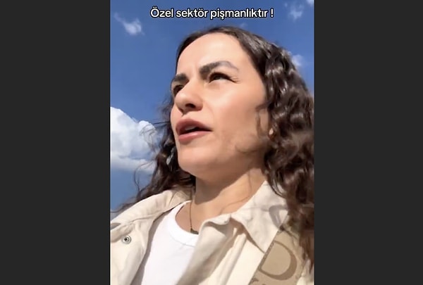 "Sonra 'Gençler iş beğenmiyor' diyorlar.”