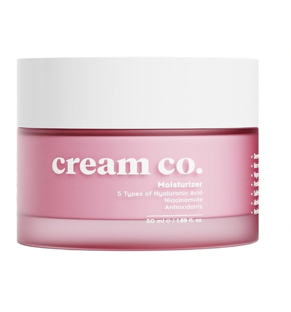Cream Co. Su Bazlı Moisturizer Nemlendirici Aydınlatıcı Yüz Kremi