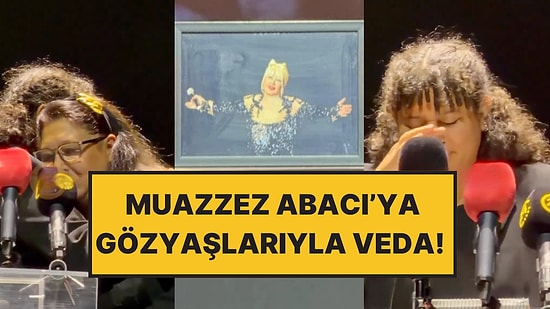 Muazzez Abacı'ya Veda Töreninde Duygu Dolu Anlar: Torunu Gözyaşlarını Tutamadı!