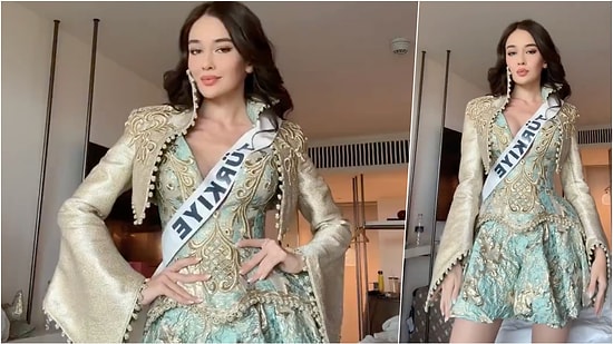 Türkiye's Representative in the Miss Universe Shares Her Hurrem Sultan-Inspired Costume