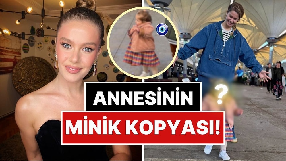 Annesinin Minik Kopyası: Burcu Biricik, Kızı Luna'ya "Pazar Kültürü" Aşıladı!