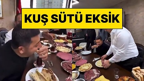 Belediye Başkanı Kuş Sütünün Eksik Olduğu Kahvaltısı Tepki Çekince Açıklama Yaptı