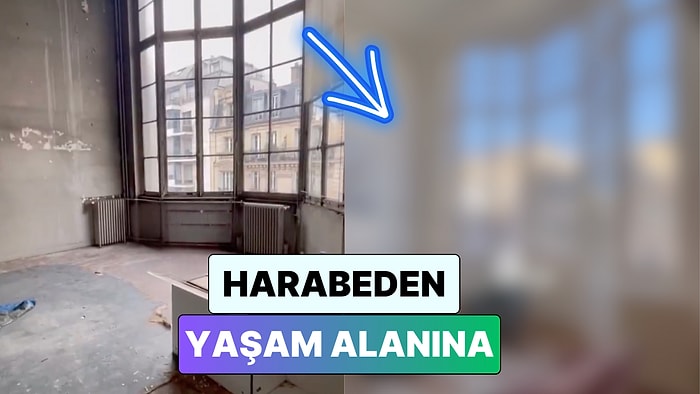 Bir Çift Paris'ten Harabe Halinde Aldıkları Evi Kendi Emekleri ile Getirdikleri Hali Paylaştı