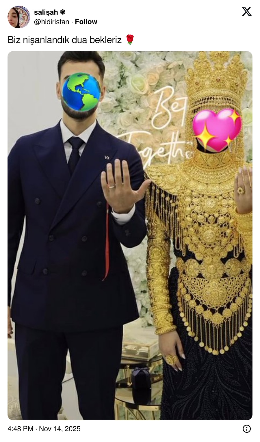 Z�rha Benzetilen Ni�an K�yafeti Sosyal medya Ahalisinin Diline D��t�