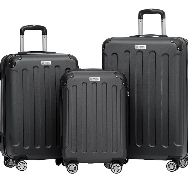 Şehirler arası ya da yurtdışı seyahatlerinde hafiflik ve şıklığı bir arada isteyenler için Anthony Jackson Ultra Hafif Valiz 3’lü Set indirimde!
