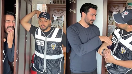 Bir İçerik Üreticisi Kahkaha Attığı İçin Yakalanan Firari Şahıs Haberini Canlandırdı