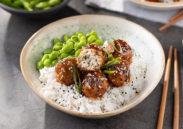 4. Glaze Soslu Tofu Topları