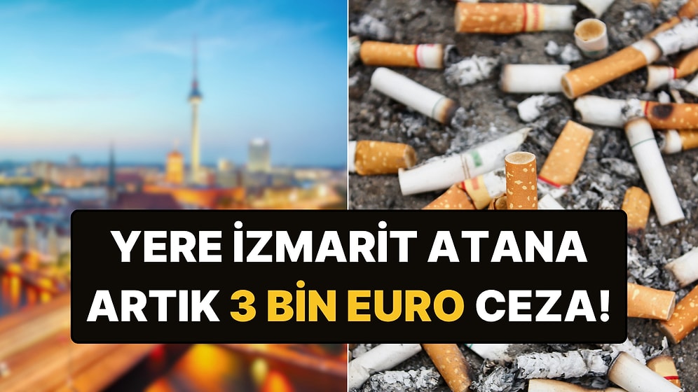 Türklerin En Çok Yaşadığı Avrupa Ülkesinde Yeni Cezalar: Yere İzmarit ve Meyve Kabuğu Atan Yandı!