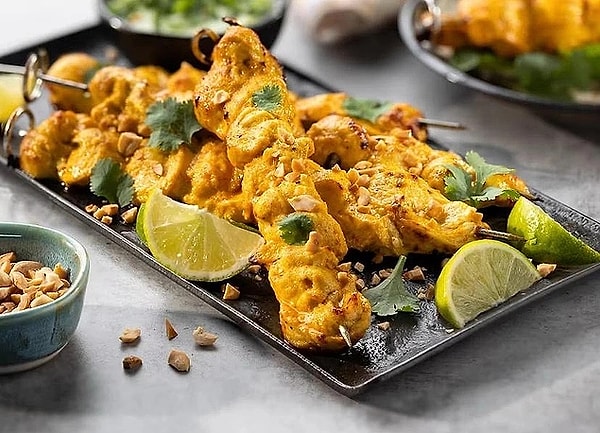 6. Körili Tavuklu Şiş