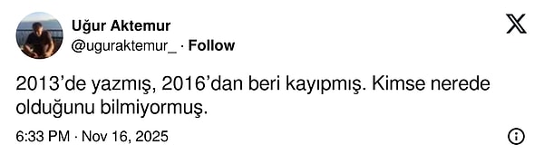 Ortalığa farklı spekülasyonlar da atıldı.