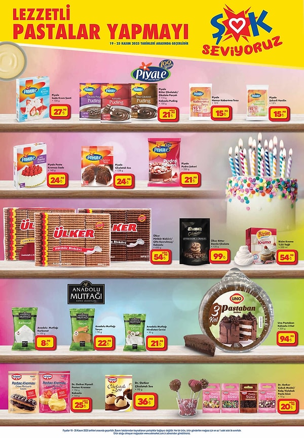 Pasta Malzemeleri👇