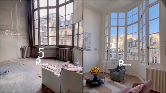 A Couple Shares the Condition They Restored Their Own House After Buying It in Paris