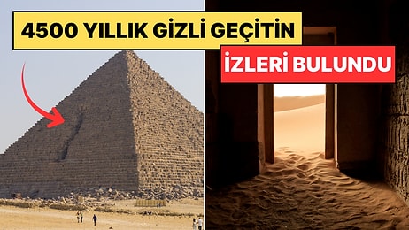 4500 Yıllık Gizem: Mısır'da Bir Piramitte Keşfedilen Gizli Geçit İzleri!