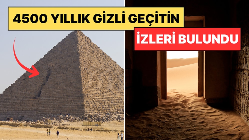 4500 Yıllık Gizem: Mısır'da Bir Piramitte Keşfedilen Gizli Geçit İzleri!