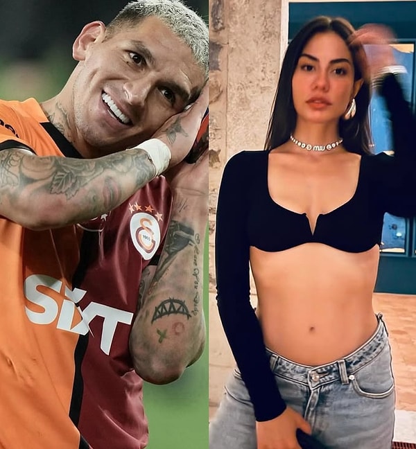 Bir süre “bir ayrılıp bir barışan çift” olarak magazine yansıyan Devrim Özkan ve Lucas Torreira cephesinde sular durulmuyor.