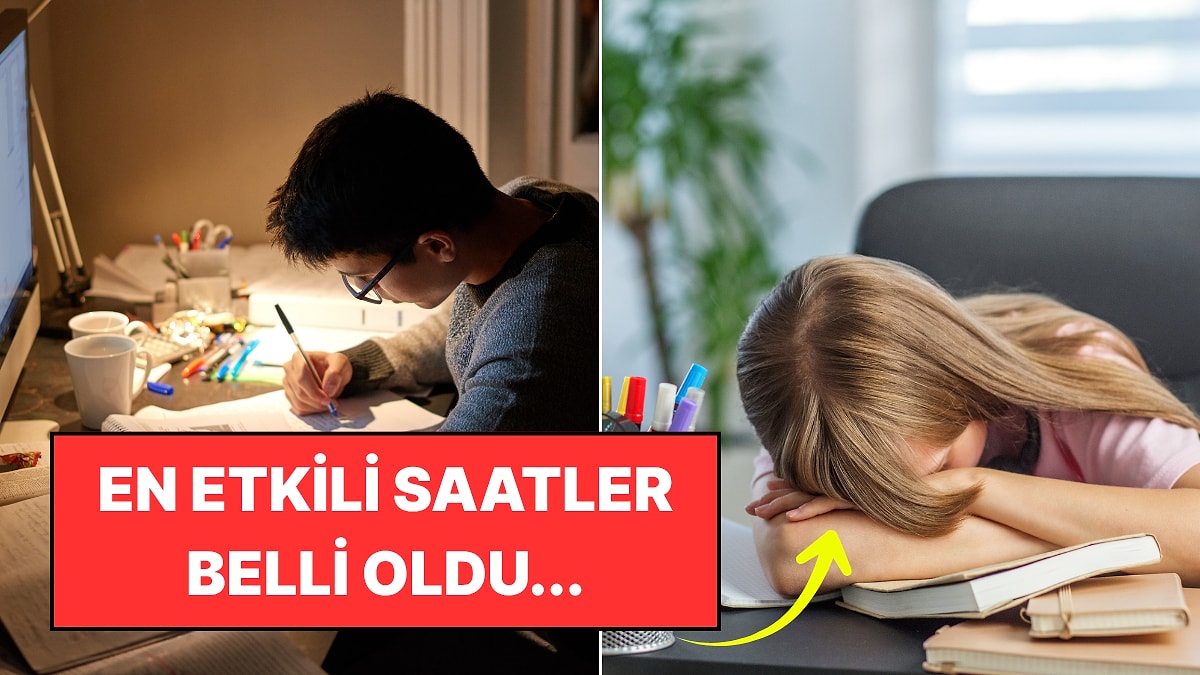 Sınav Haftası Lazım Olur: Ders Çalışmak İçin En Etkili Zaman Belli Oldu!