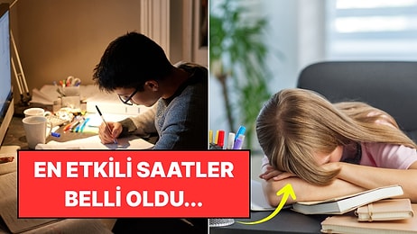 Sınav Haftası Lazım Olur: Ders Çalışmak İçin En Etkili Zaman Belli Oldu!