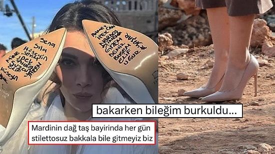 Uzak Şehir Alya’nın Yüksek Topuklu Stilettoları Yine X Aleminin Diline Düştü