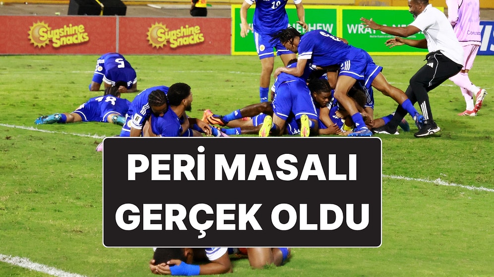 Peri Masalı Gerçek Oldu: Sadece 155 Bin Nüfuslu Curaçao Dünya Kapası Biletini Aldı