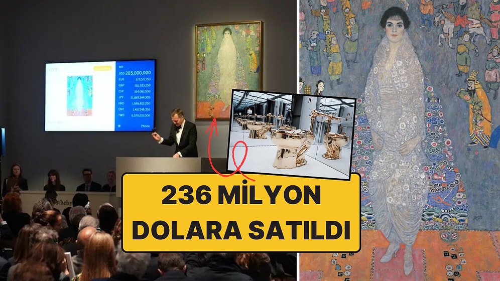 Modern Sanatta Rekor Kırıldı: Klimt’in “Elisabeth Lederer” Portresi 236 Milyon Dolara Alıcı Buldu