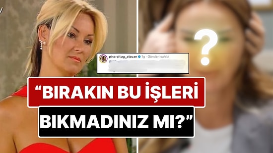 Kaşlarında "Küçük Bir Dokunuşla" Değişikliğe Giden Pınar Altuğ Kendisini Yapay Bulan Yorumlara Acımadı!