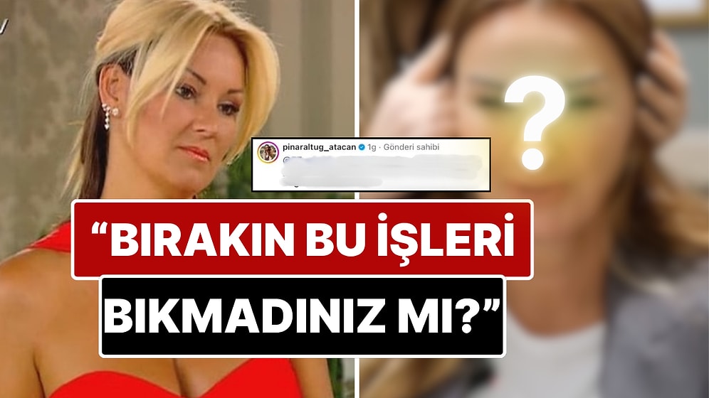 Kaşlarında "Küçük Bir Dokunuşla" Değişikliğe Giden Pınar Altuğ Kendisini Yapay Bulan Yorumlara Acımadı!