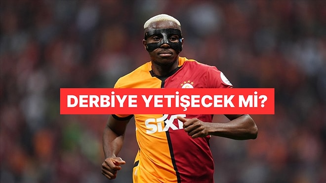 Galatasaray'dan Yıldız Futbolcu Osimhen'le İlgili Sakatlık Açıklaması Geldi