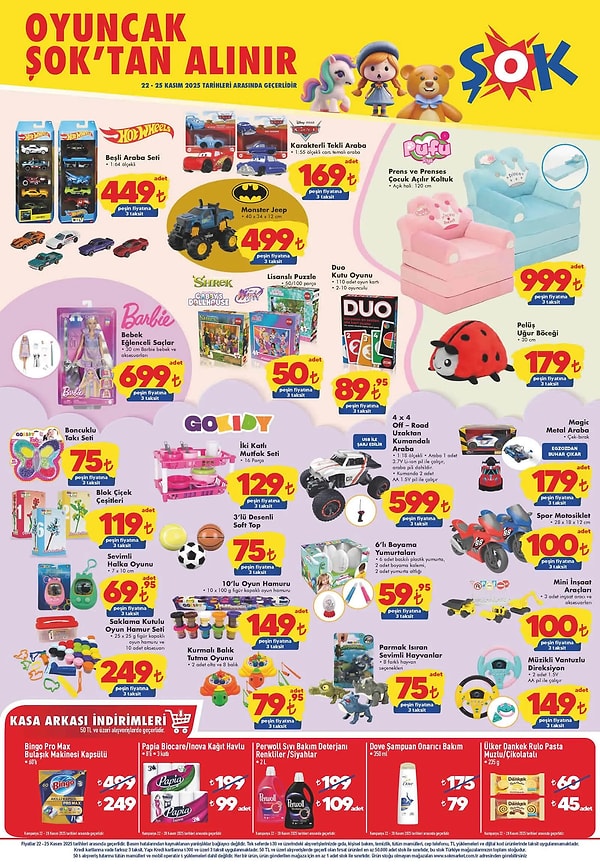 Hot Wheels Beşli Araba Seti 449 TL