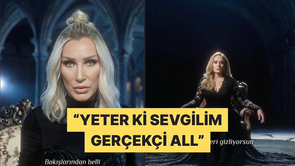 Yapay Zeka Sanatçısı Nazmi Özdil'in Seda Sayan Adele Düeti Viral Oldu