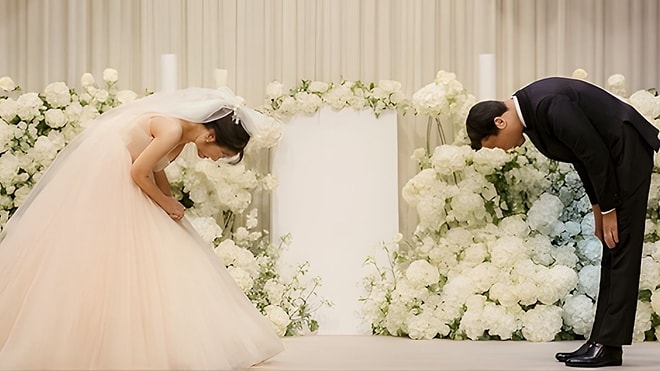 Why Do Japanese Couples Bow to Each Other at Their Weddings?