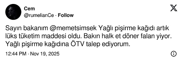 İronik yorumlar da geldi.