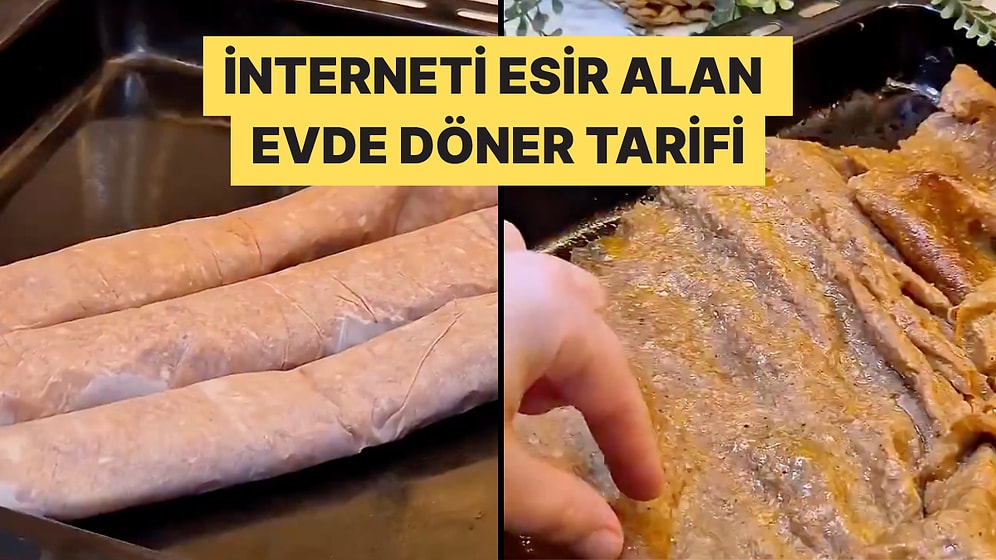 Kıymadan Yapılan Ev İşi Et Döner Trendi Sosyal Medyayı Domine Etti