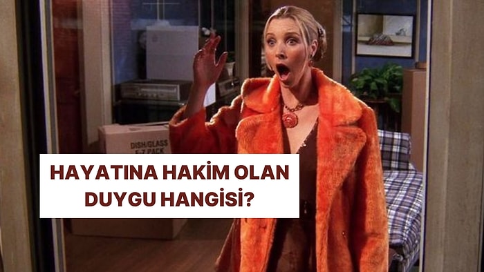 Bu Aralar Hayatına Hakim Olan Duygu Hangisi?
