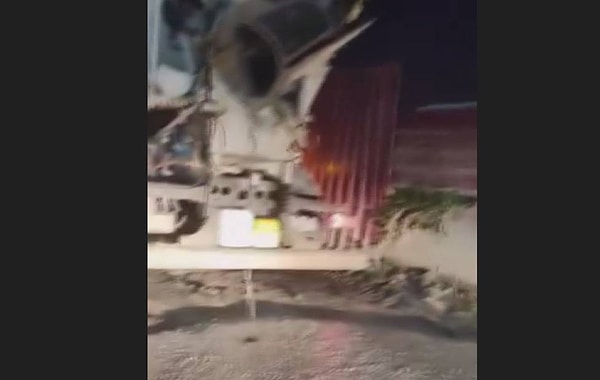 "Sürücü çok rahattı"