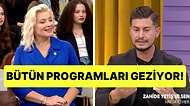Kısmetse Olur Çağrı Şimdi de Zahide Yetiş'in Programına Çıktı