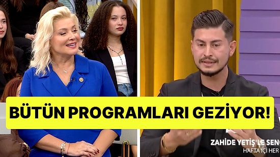 Kısmetse Olur Çağrı Şimdi de Zahide Yetiş'in Programına Çıktı