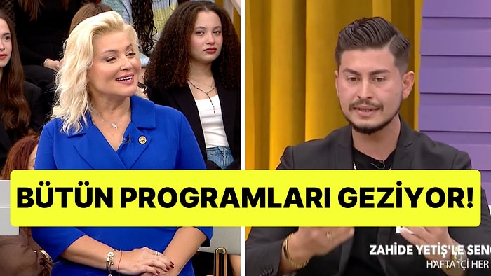 Kısmetse Olur Çağrı Şimdi de Zahide Yetiş'in Programına Çıktı