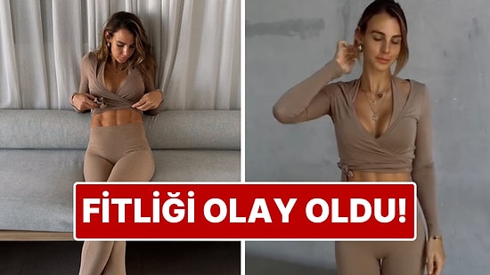 Hülya Koçyiğit'in Torunu Aslışah Alkoçlar'ın Fitliği ve Belirgin Karın Kasları Dikkat Çekti!