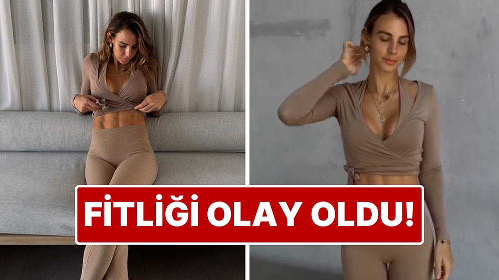 Hülya Koçyiğit'in Torunu Aslışah Alkoçlar'ın Fitliği ve Belirgin Karın Kasları Dikkat Çekti!