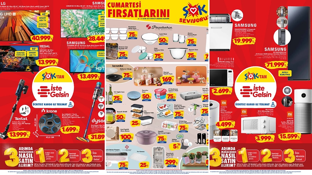 ŞOK'a Akıllı Çamaşır Kurutma Makinesi Geliyor! 22 Kasım 2025 ŞOK Aktüel Ürünler Kataloğu