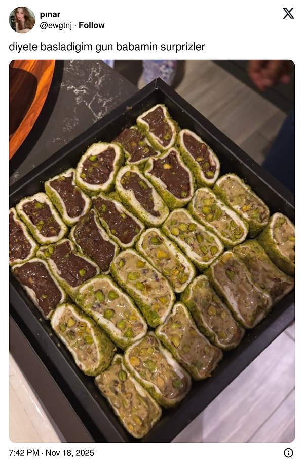 Hoş bir sürpriz...