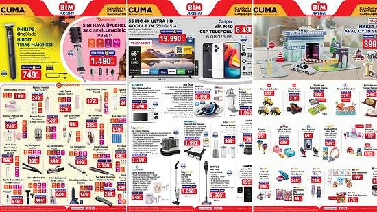 BİM'e Şarjlı Dikey Süpürge Geliyor! 28 Kasım 2025 BİM Aktüel Ürünler İndirim Kataloğu