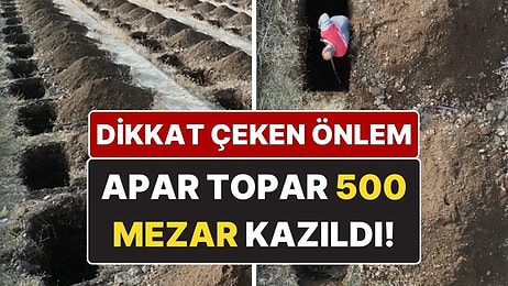 Erzurum’da Apar Topar 500 Mezar Kazıldı! Belediyeden Dikkat Çeken Önlem