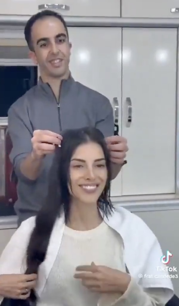 Taşacak Bu Deniz'in Esme'si Deniz Baysal'ın saçları kaynak çıktı.