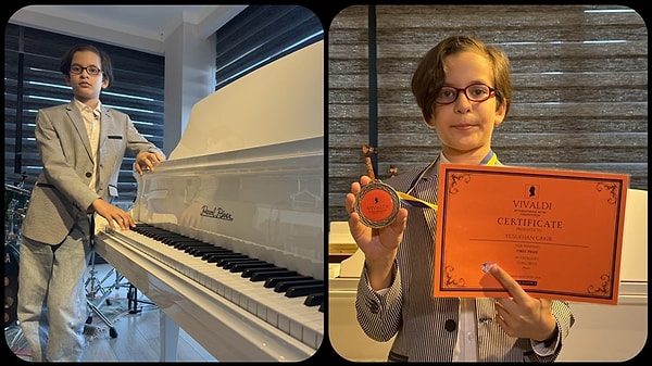 Hem piyanist hem mühendis olmak istiyor.