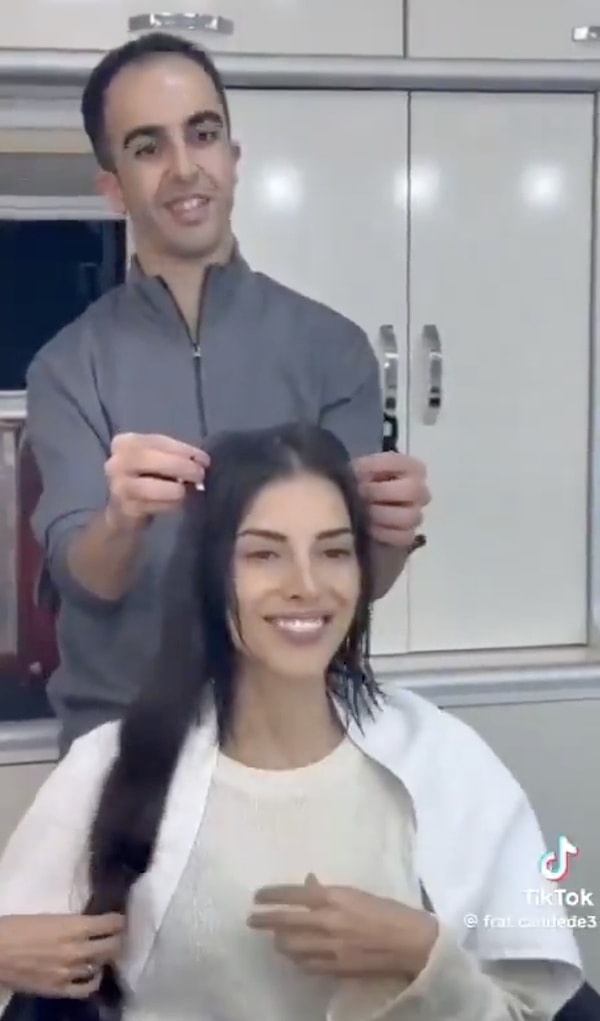 Taşacak Bu Deniz'in Esme'si Deniz Baysal'ın saçları kaynak çıktı.