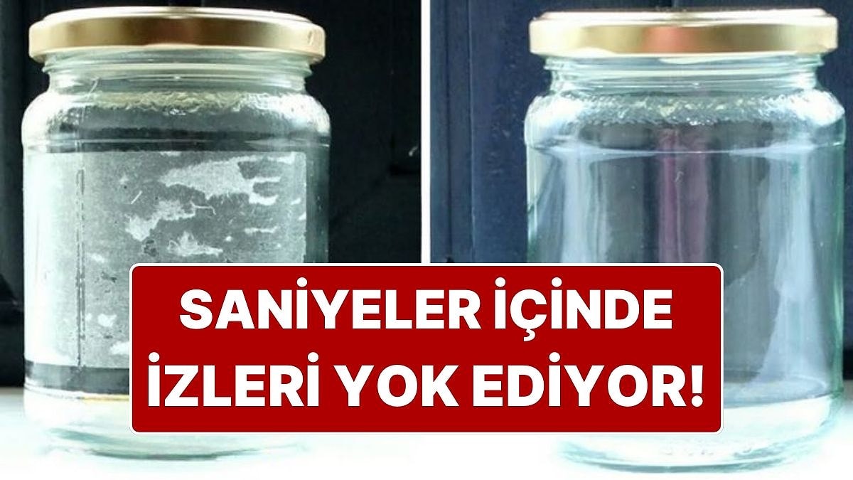 Yapışkan Etiket İzini Bu 2 Kolay Yöntemle Saniyeler İçerisinde Çıkarabilirsiniz!