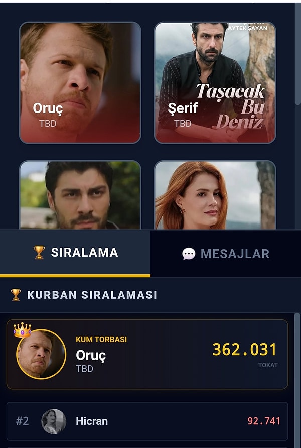 Diziseverler Oruç’a tokat atmak için açtıkları sayfada etkileşime doydu.